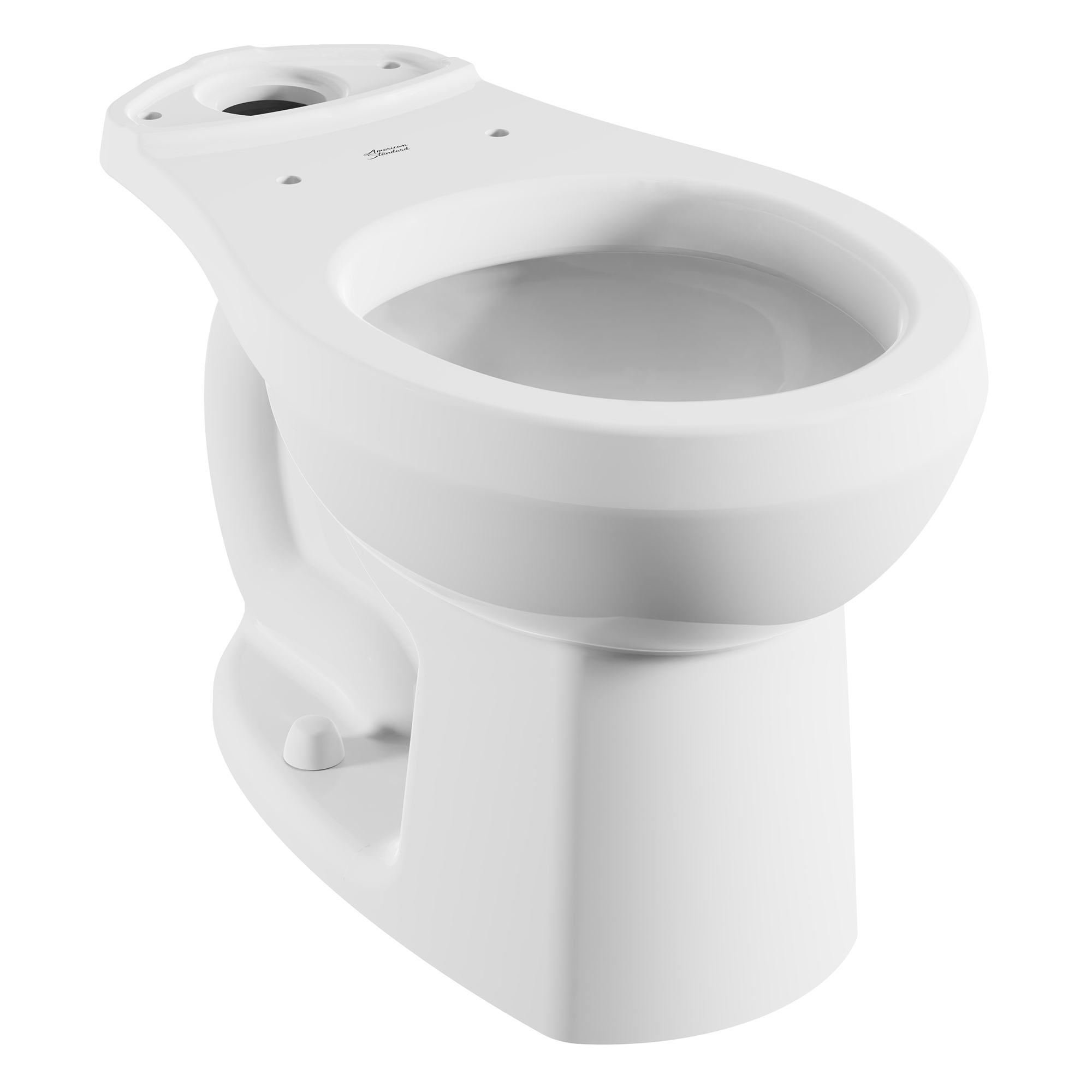 Toilette Evolution 2, à cuvette au devant rond à hauteur régulière, sans siège